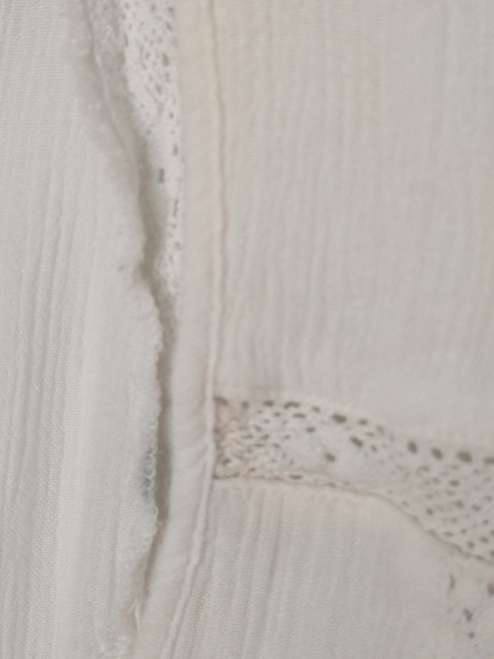 White Boho Ruffle Tank Dress - Picture 8 of 9